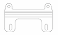 Ag Leader 4101324 BRACKET KIT - INCOMMAND DISPLAY/SWITCHBOX