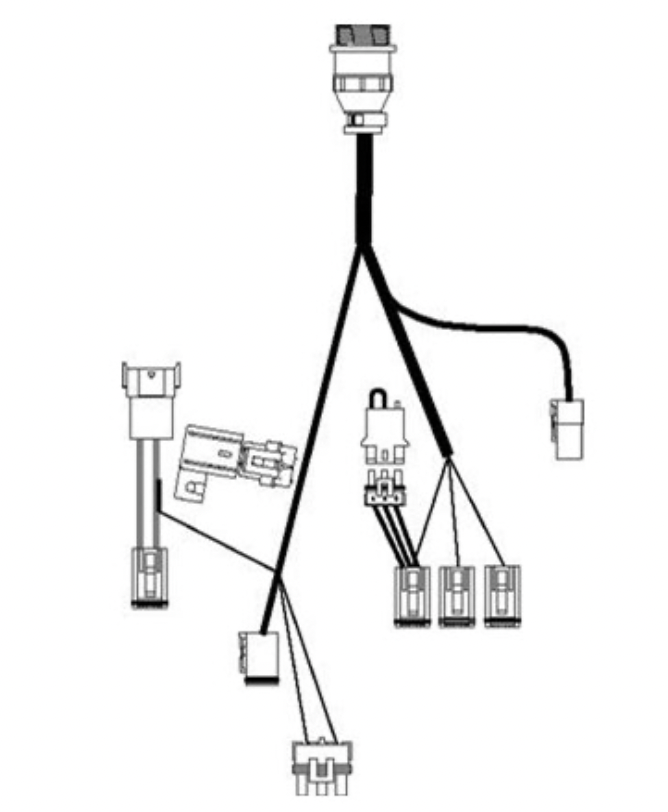 Ag Leader 4000949 Raven Adapter Harness (4400/4600)