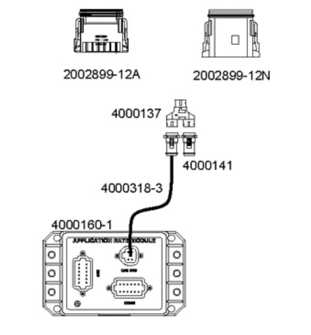 Ag Leader 4100500 Tractor Kit - App Rate Module