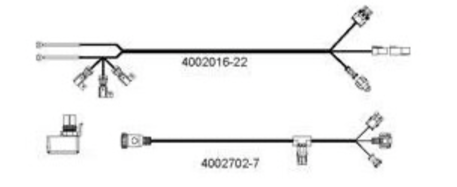 Ag Leader 4100858 DISPLAY CABLE KIT - CAN A W/22FT POWER CABLE INTEGRA/VERSA/COMPASS